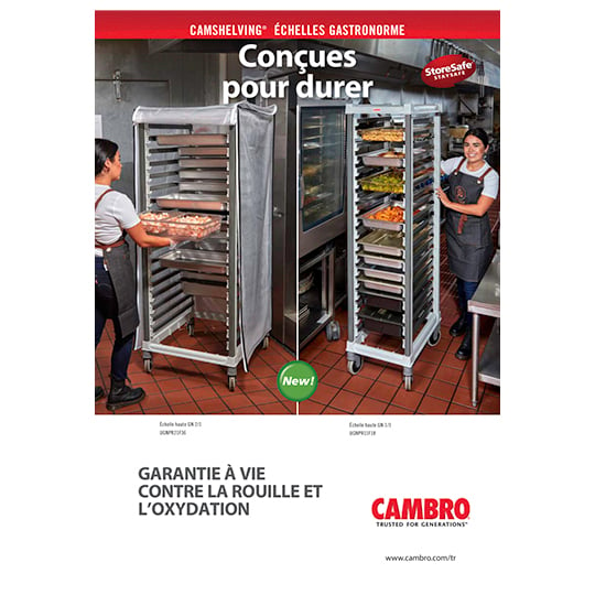 Camshelving GN Food Pan Trolley